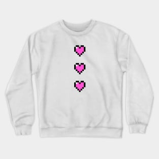 Three Hearts Crewneck Sweatshirt